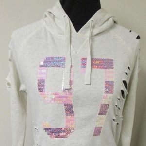 Live Love Women's Hoodie Sweatshirt Size Medium